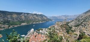 Montenegro Travel Guide a scenic view of a lake surrounded by mountains