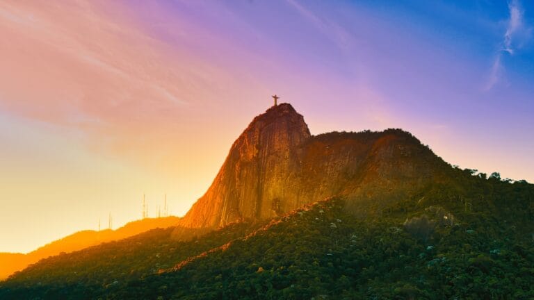 Brazil travel guide brown canyon during golden hour