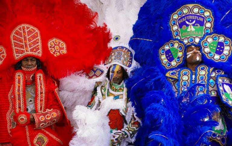 New Orleans Travel Guide, a couple of people that are standing next to each other