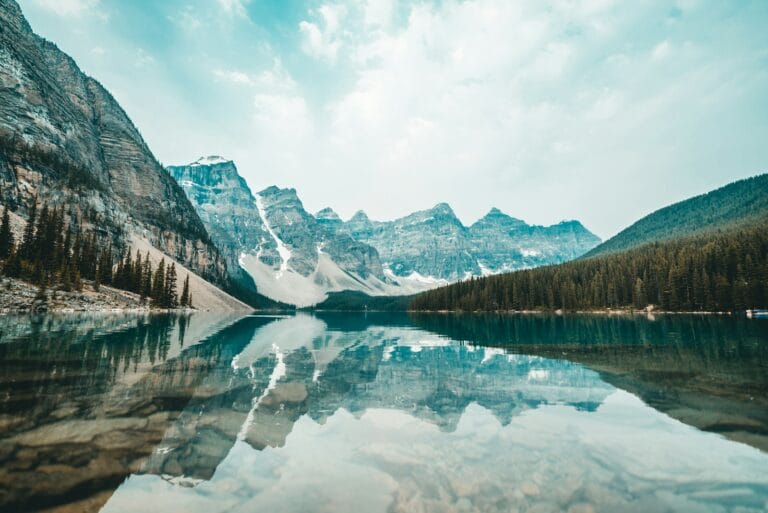 Canada Tours landscape photography of snowy mountains
