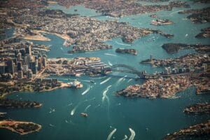 Australia Travel Guide: Awe-Inspiring Journeys Across Land & Sea aerial photography of bridge