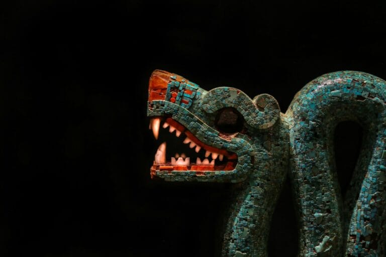 British Museum gray dragon figurine
