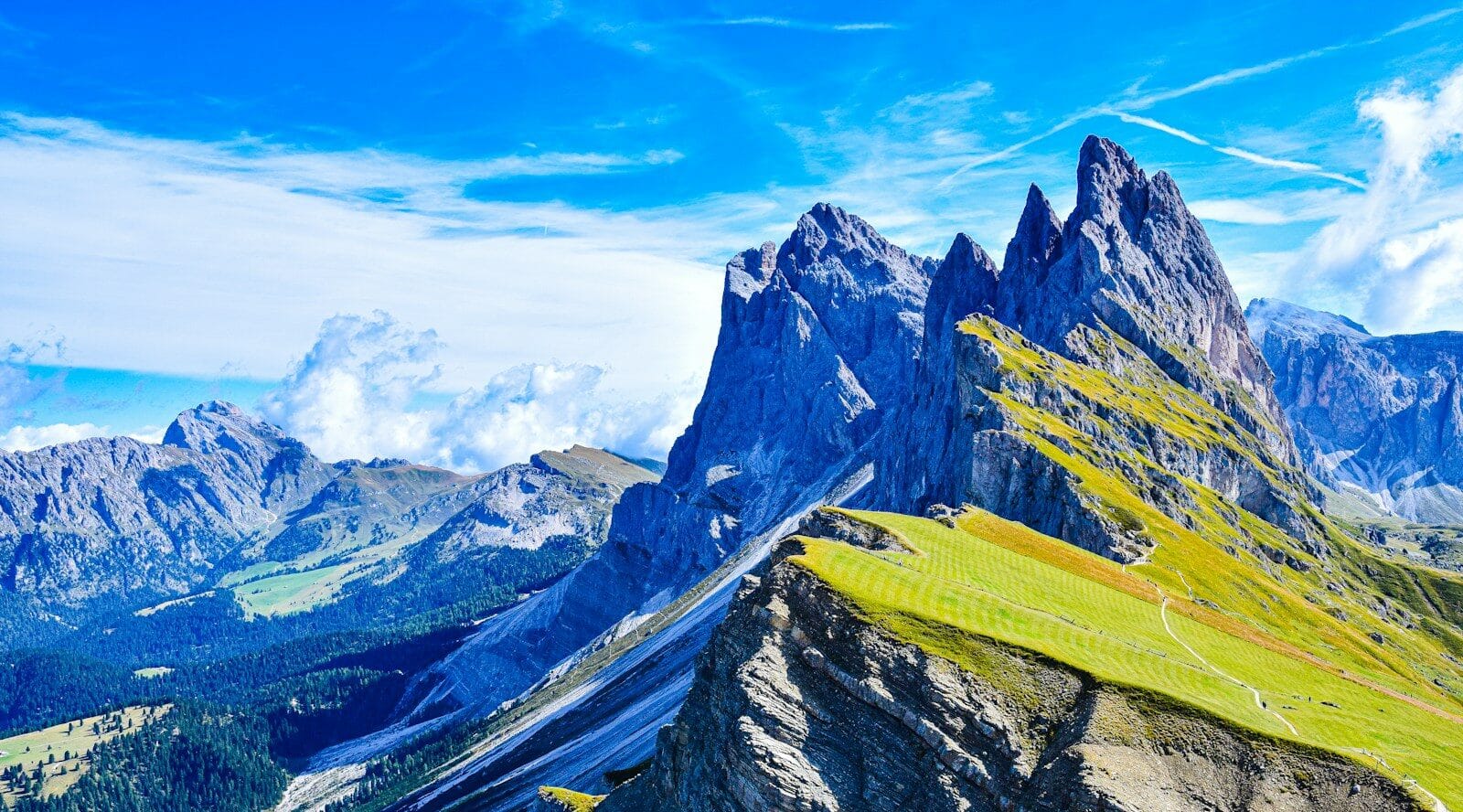 Explore Europe Dolomites (Dolomiti) a mountain range with snow