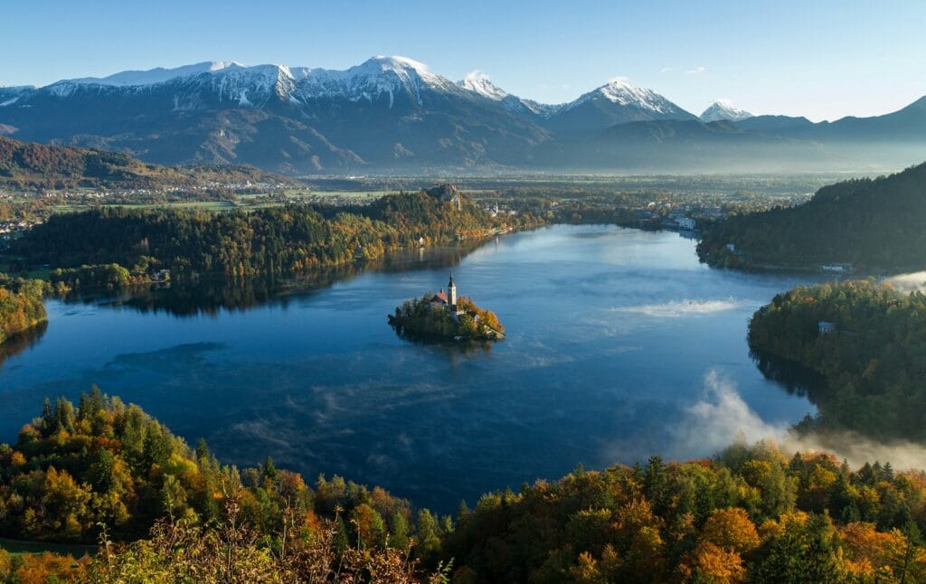Slovenia (Lake Bled, Ljubljana)