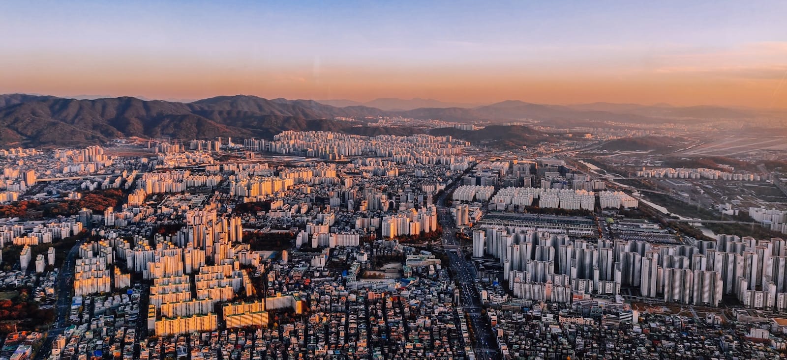 south korea travel guide aerial view of city buildings during daytime