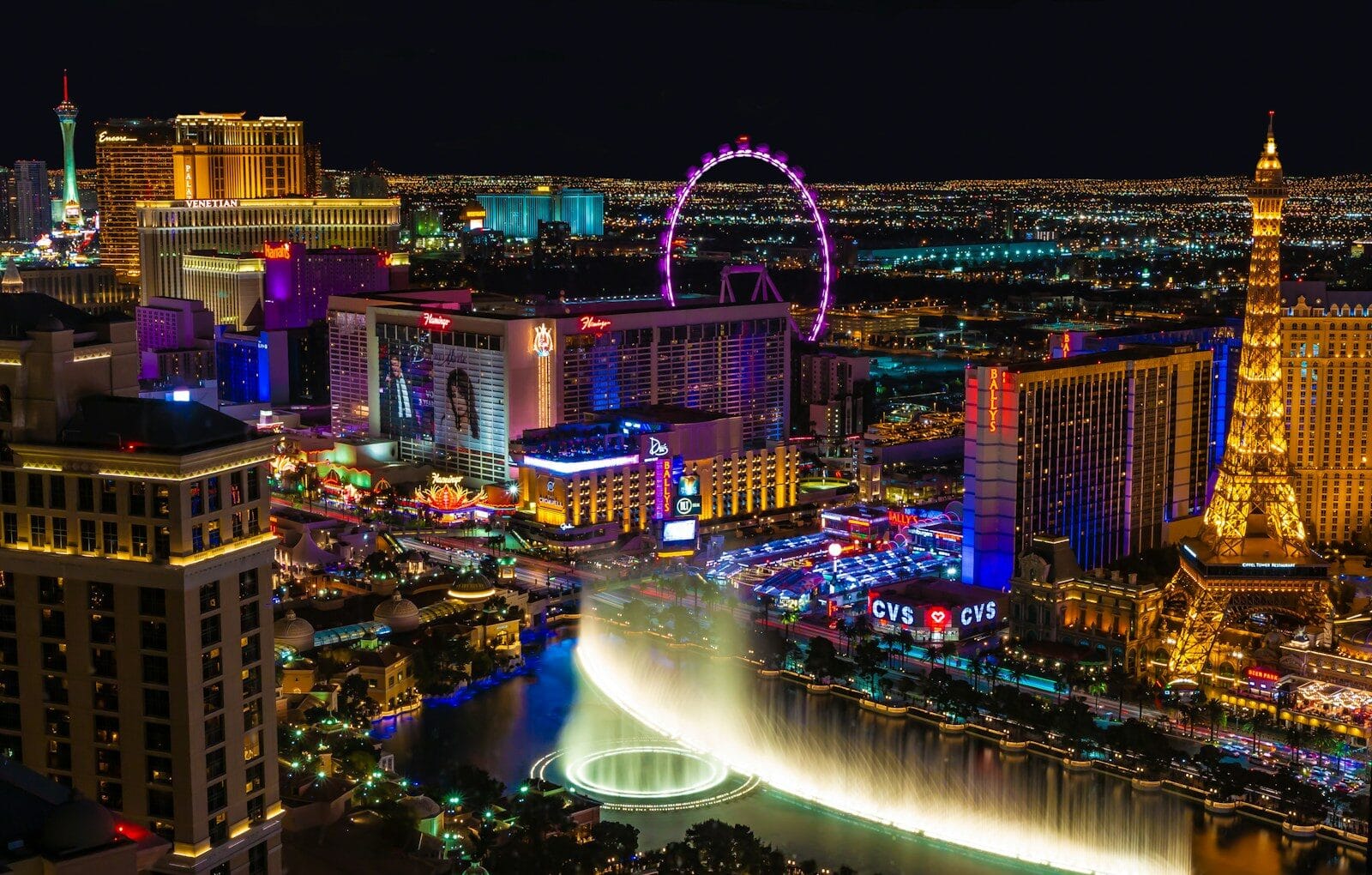 USA tour city with lights turned on during night time