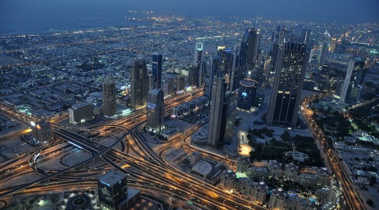 UAE Travel Guide high angle photo of high-rise buildings