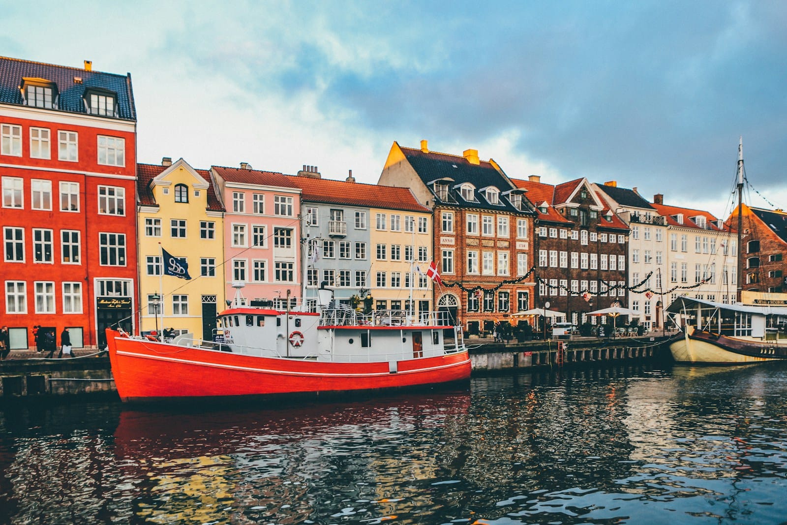 Denmark Travel Guide red and white concrete building