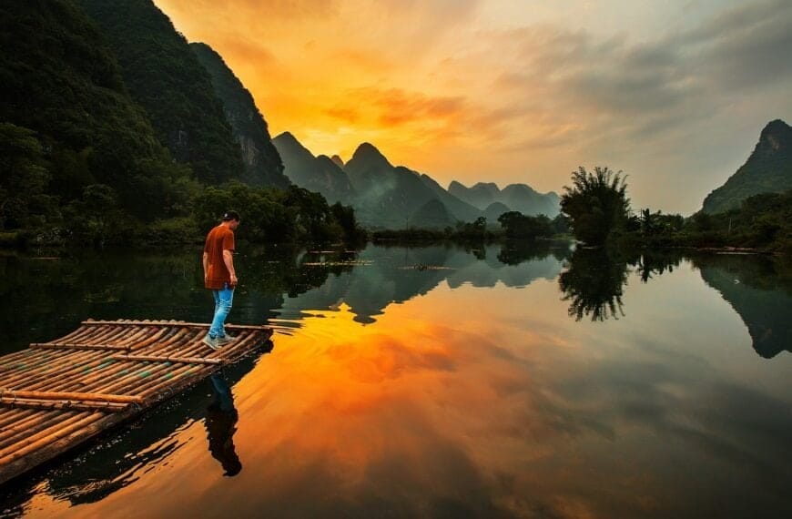 wanderlust travel guide bamboo raft
