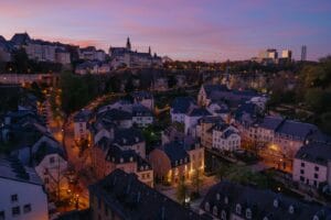 Luxembourg Travel Guide aerial view of city during daytime