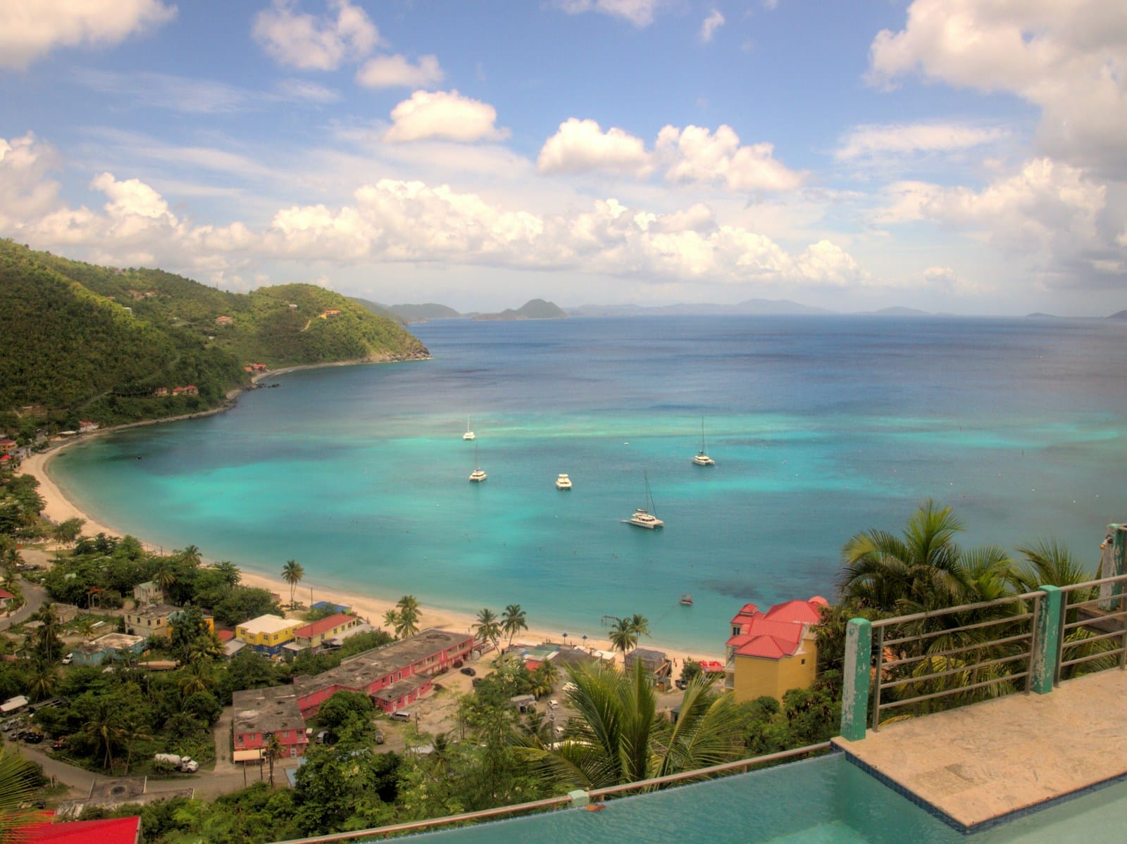 British Virgin Islands Tours aerial view of body of water during daytime