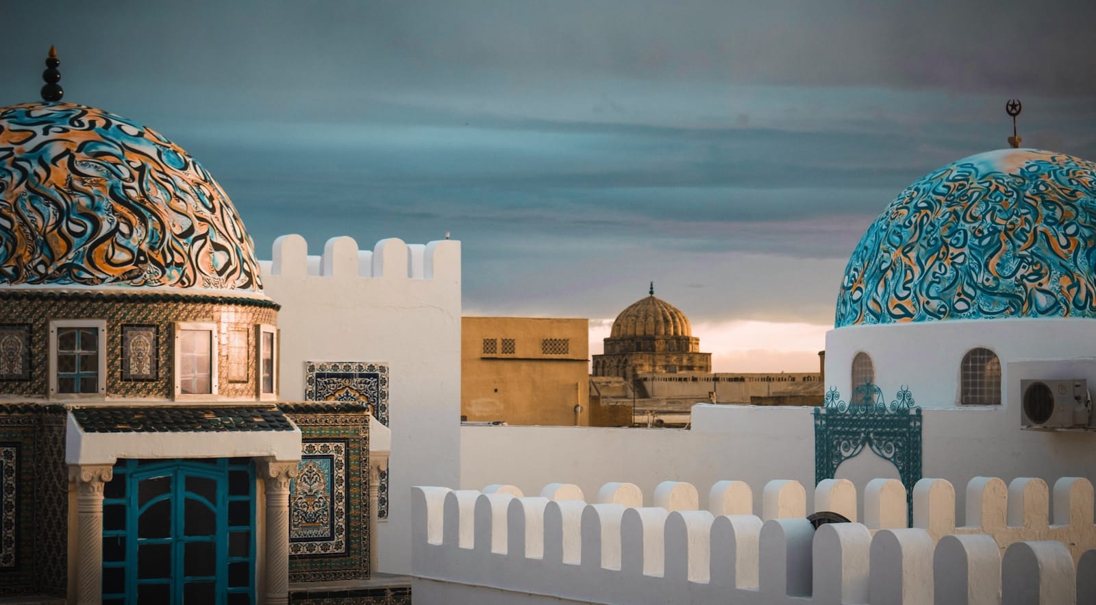 Tunisia Travel Guide white and teal building during daytim