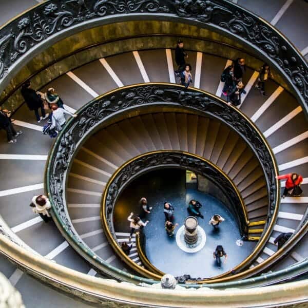 Vatican Museums Tours spiral ladder