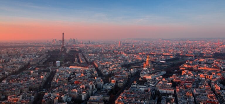 paris tours buildings during nighttime scenery