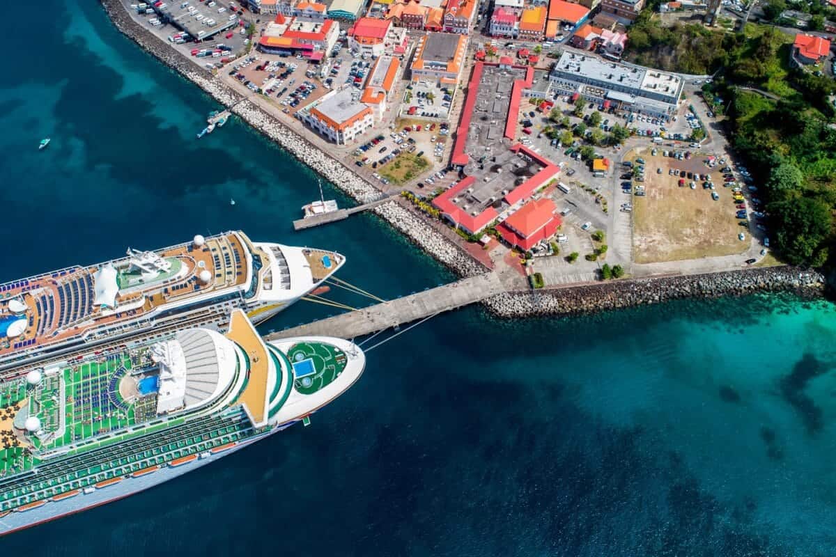 Grenada Tours aerial view of city buildings during daytime