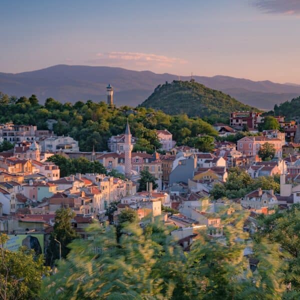 Bulgaria Travel Guide a small town surrounded by trees and mountains