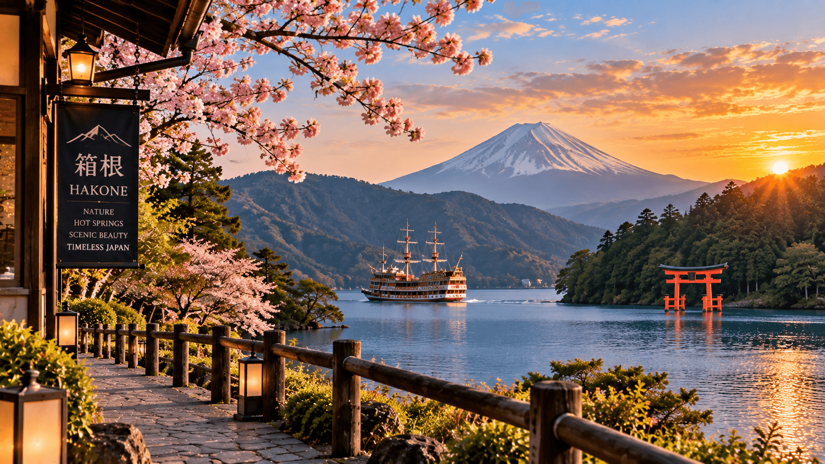 Hakone Hot Springs, Mount Fuji Views & Mountain Escapes