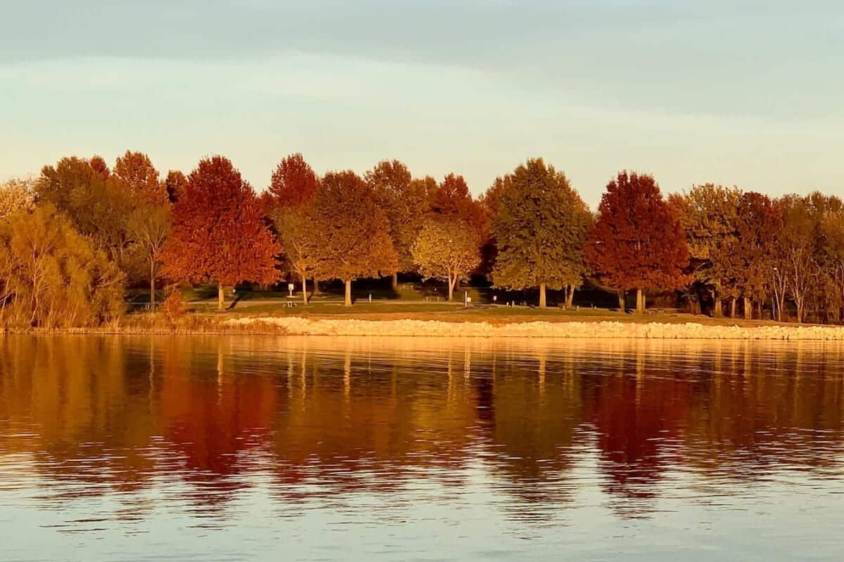 Missouri Travel Guide a body of water surrounded by lots of trees