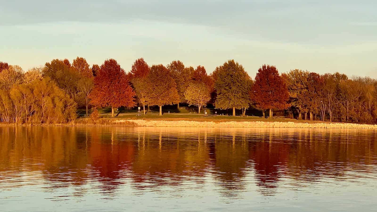 Missouri Travel Guide a body of water surrounded by lots of trees