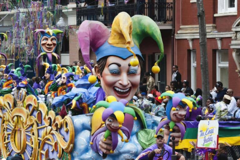 Louisiana Travel Guide Mardi Gras Parade, New Orleans, Louisiana
