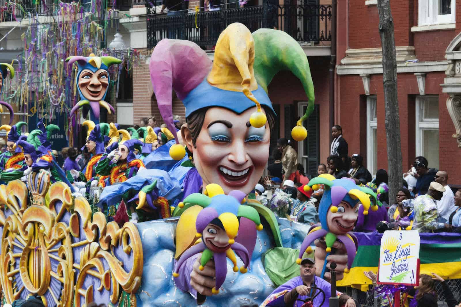 Louisiana Travel Guide Mardi Gras Parade, New Orleans, Louisiana