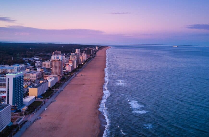 Virginia Travel Guide seashore skyline scenery