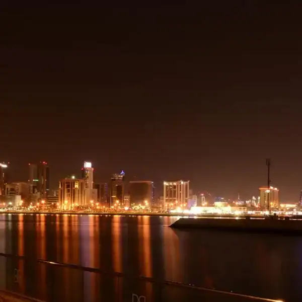 Bahrain Travel Guide, night city, night, buildings, evening, lights, streets, religion, architecture, bahrain, bahrain, bahrain, bahrain, bahrain