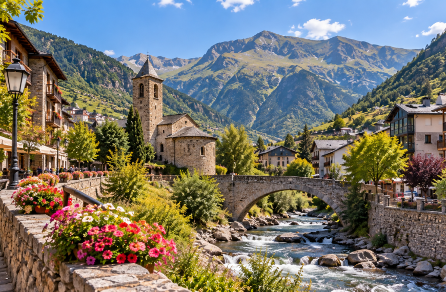 Andorra Travel Guide, Andorran Alpine Village by the River
