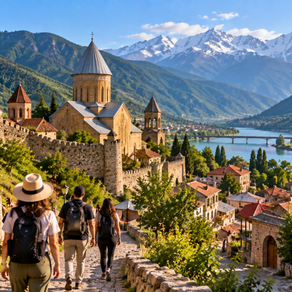 Georgia Caucasus Mountains, Ancient Cities & Wine Country