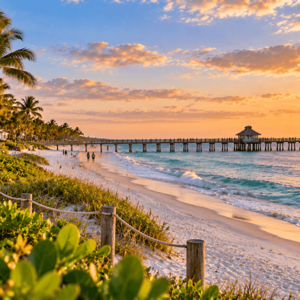 Naples White-Sand Beaches, Gulf Sunsets & Coastal Elegance