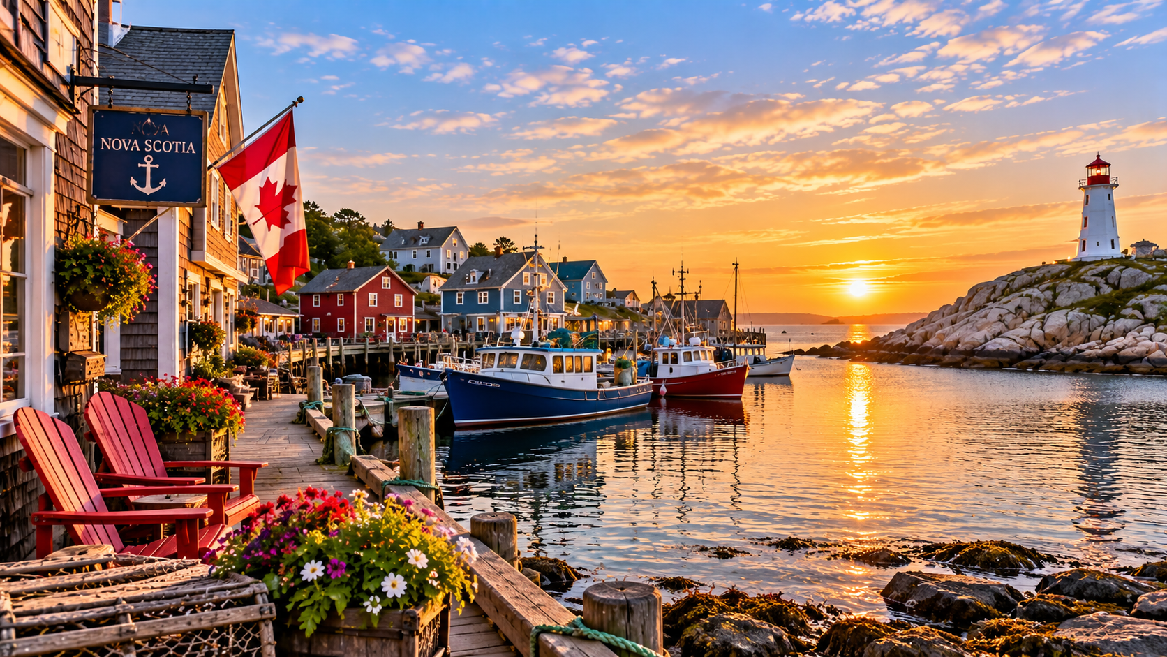 Nova Scotia Rugged Coastlines, Fishing Villages & Atlantic Charm
