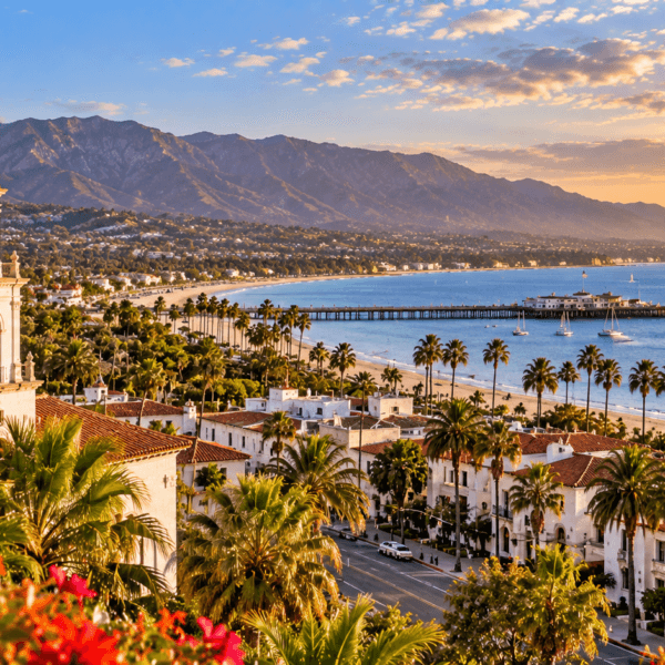 Santa Barbara Spanish Charm, Pacific Beaches & Coastal Escapes