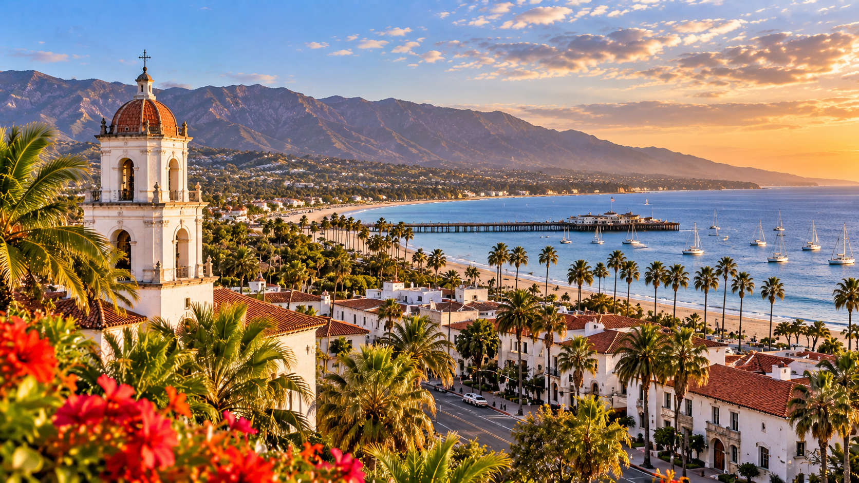 Santa Barbara Spanish Charm, Pacific Beaches & Coastal Escapes