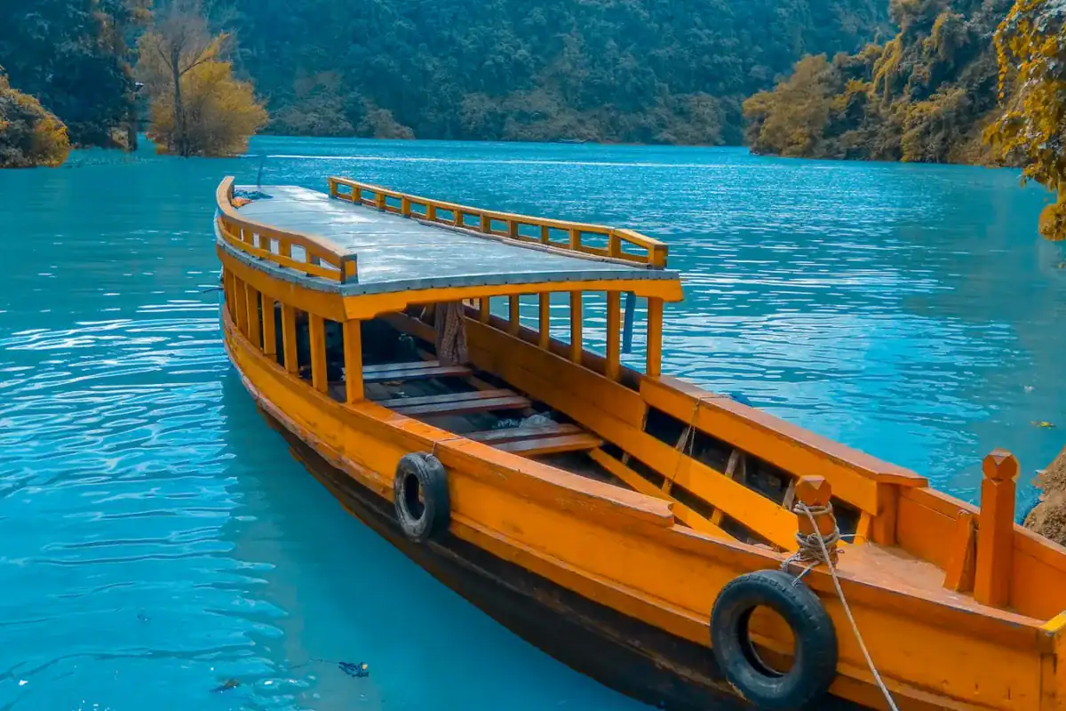 Bangladesh Tours brown wooden river boat