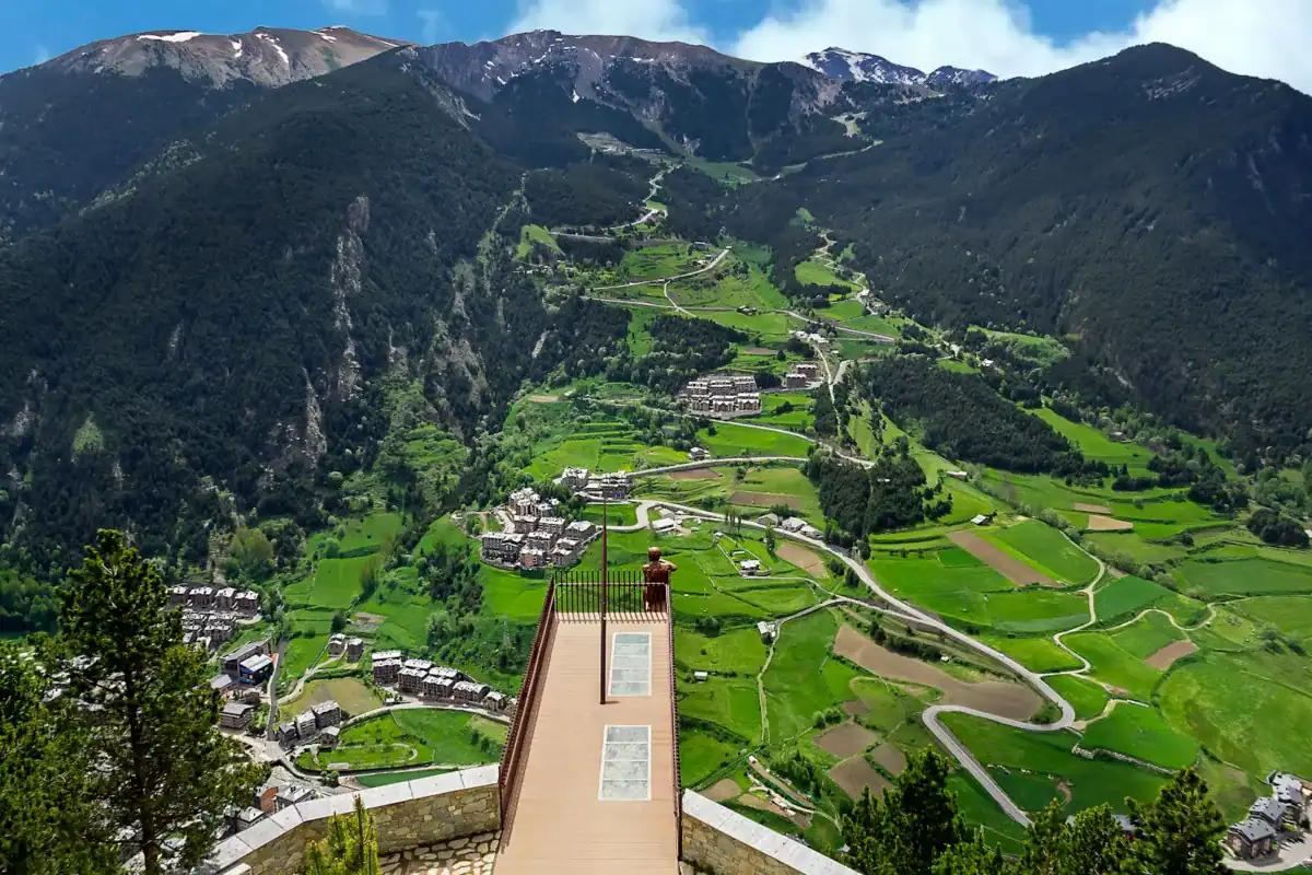 Andorra Travel Guide aerial view of green mountains during daytime