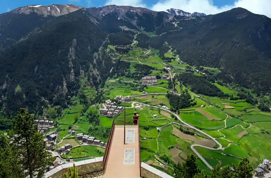 Andorra Travel Guide aerial view of green mountains during daytime