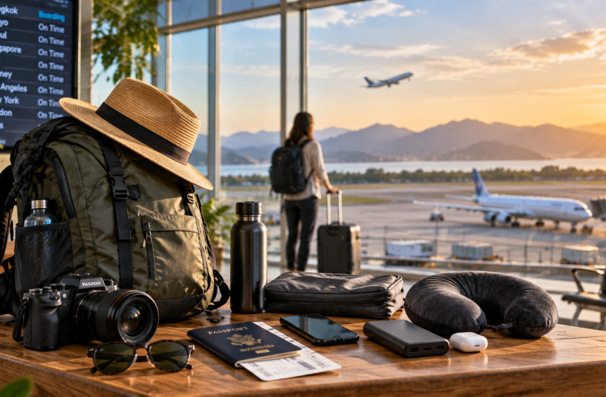 Travel Essential hub Golden Hour Airport Travel Essentials