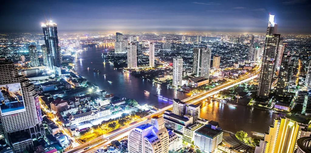 Bangkok Travel Guide aerial photography of cityscape during night time