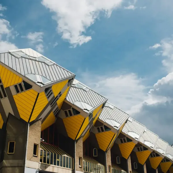 Rotterdam Travel Guide yellow concrete building