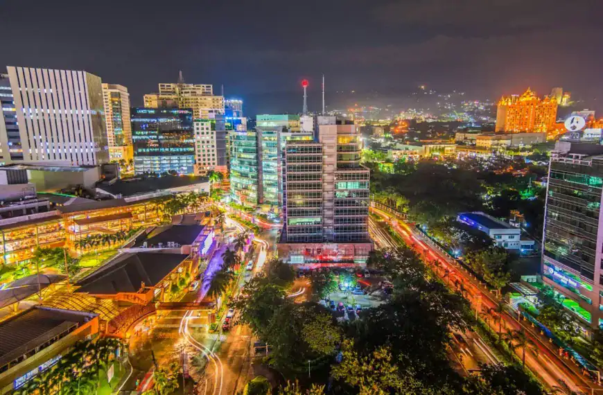 Cebu Travel Guide long-exposure photo of urban city with lights