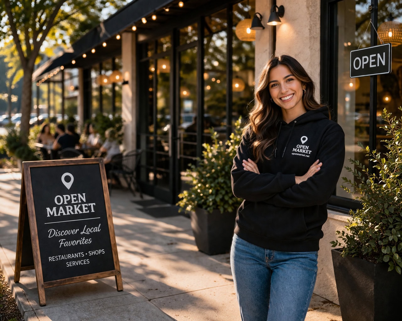 List your business on Open Market and get discovered by local customers