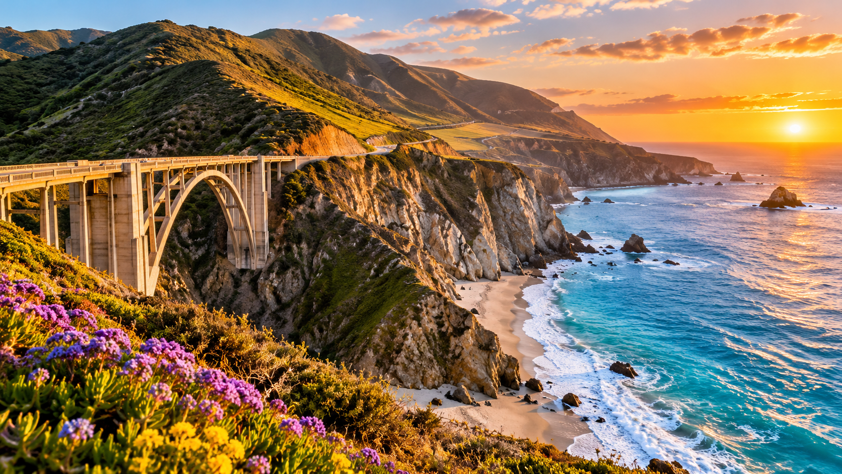 Central California Rugged Coastlines, Wine Country & Scenic Drives